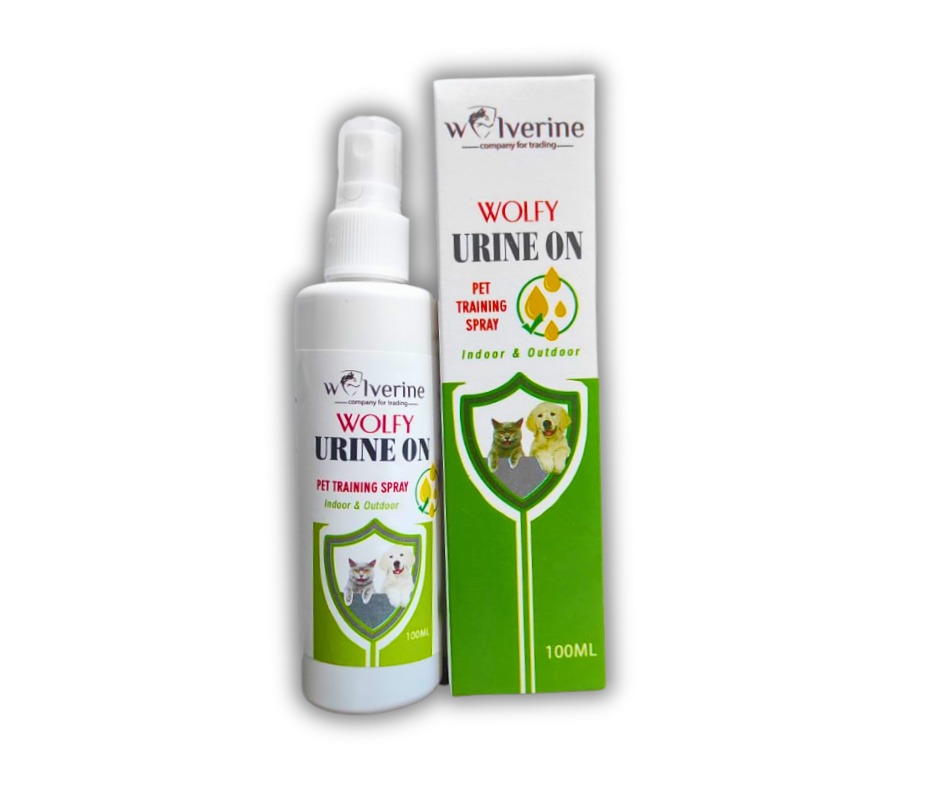 Dog urine training outlet spray